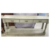 Farmhouse Style Console Table