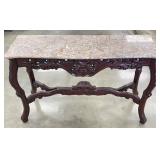 Vintage Chinese Hardwood Console Table