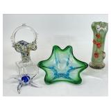 Selection of Murano Style Art Glass