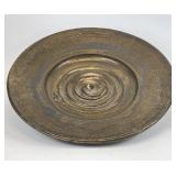Gilt Terracotta Swirl Wall Hanging