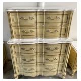 Vintage Basic Wiz Walnut French Provincial Chest