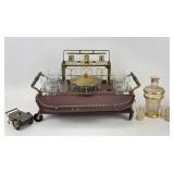 MCM Table Top Bar Cart & More