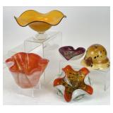 Selection of Hand Blown Art Glass