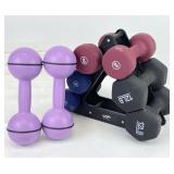 Assortment of Dumbbells & Tower