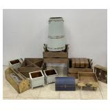 Selection of Wooden Storage & Decor