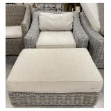 Provence Swivel Lounge Chair & Ottoman