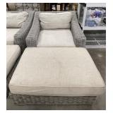 Provence Swivel Lounge Chair & Ottoman