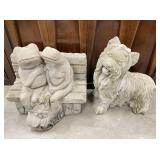 Cement Garden Statues