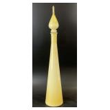 Empoli Genie Style Art Glass Decanter