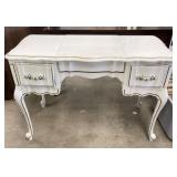 Vintage French Provincial Wooden Vanity