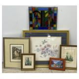 Framed Prints, Watercolor on Paper & More