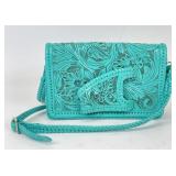 Que Chula Hand Tooled Leather Glove Clutch