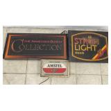 Light Up Beer Advertisement Wall Signs