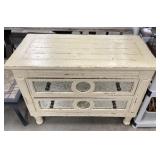 Shabby Chic Mirrored Chest
