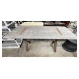 7 FT Modern Farmhouse Patio Table