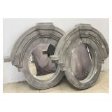 Mansard Arched Wall Mirrors
