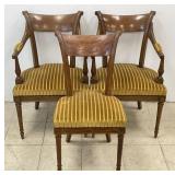Neoclassical Mahogany Chairs