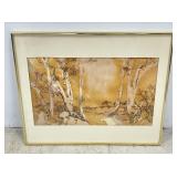 Mou-Sien Tseng Original Watercolor on Paper