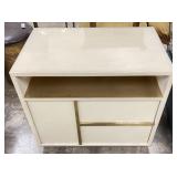 Postmodern Lacquer Bedside Chest