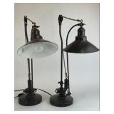Pottery Barn Glendale Pully Task Table Lamps