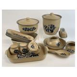 Pfaltzgraff Folk Art Stoneware Serving Ware