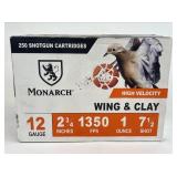 Monarch Wing & Clay 12 Gauge Shotgun Cartridges