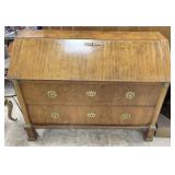 Louis XVI Style Slant Front Secretary Desk