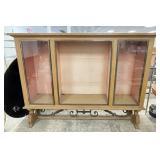 5 FT Vintage Style Wooden Display Case
