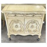 French Provincial Buffet Server on Casters
