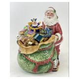 Fitz & Floyd Old Fashioned Christmas Cookie Jar