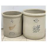 Vintage Red Wing & Western Stoneware Crocks