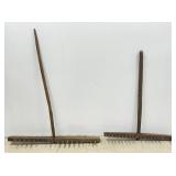 Primitive Wooden Hay Rakes