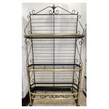 7 FT Wrought iron Perfit Fils LTD Bakers Rack