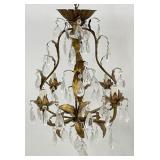 Vintage Italian 4 Light Chandelier