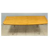 Vintage Maple Wood Step End Table