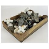 Vintage Glass & Porcelain Doorknobs and More