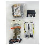 NIB Rifle Cover, Accessory Riser, Locks & More