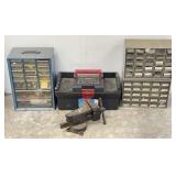 Hardware, Compartmental Storage, Vise & Tool Box