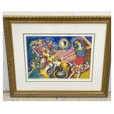 Framed Serigraph - Signed & Numbered w/ COA