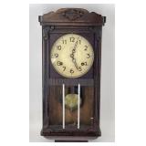 N.H.T Wood Wall Clock