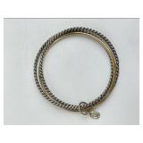 James Avery Retired Bangle Bracelet - Sterling &