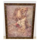 4.5 FT Framed Art Print - John Parrish