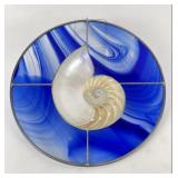 Nautilus Shell Stained Glass