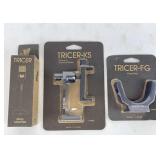 NIB Tricer Accessories - Bino Adapter, FG & KS