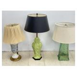 Table Lamps - Glass, Ginger Jar & More