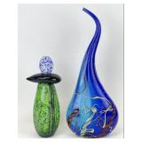 Hand Blown Art Glass Sculptures
