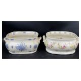 Antique Style Porcelain & Ironstone Foot Baths
