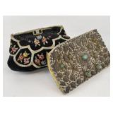 Vintage Beaded & Zardozi Embroidered Clutches