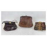 Antique Taxidermy Alligator Paw Purse & More