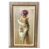 Framed Giclee on Canvas